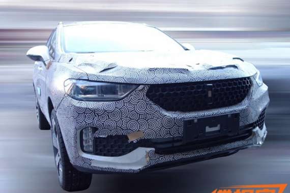 2017年内上市 WEY W02路试车谍照曝光 