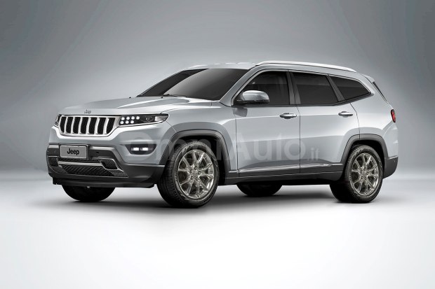 全新Jeep大瓦格尼(Grand Wagoneer)的假想图