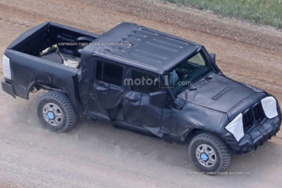 推迟至2019年发布 牧马人皮卡版新消息