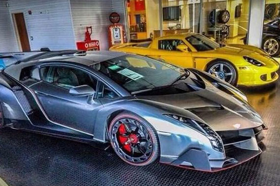 5500万的车真好看  全球仅3台的兰博基尼