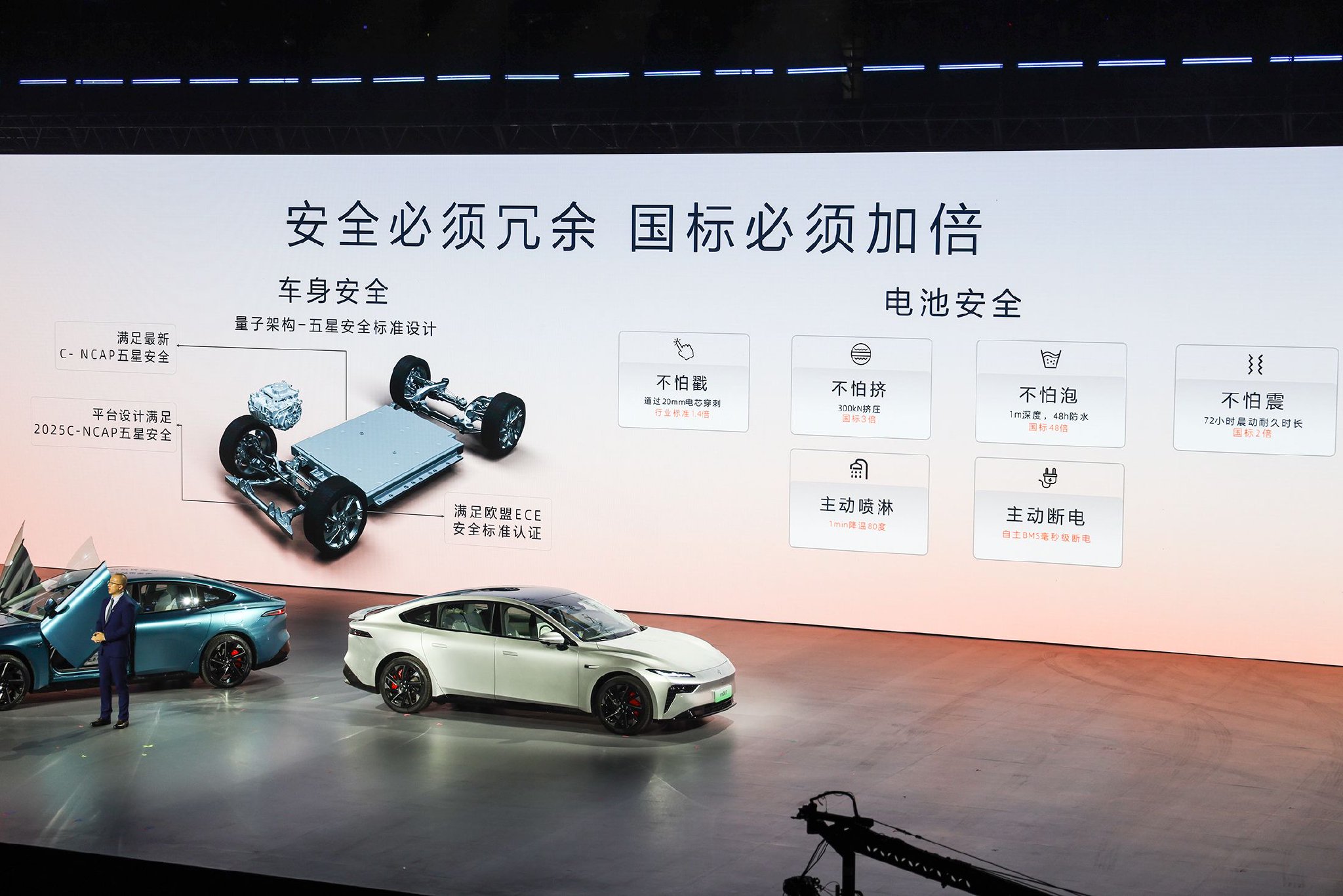 定位中大型纯电轿跑 配剪刀门 东风eπ007正式亮相