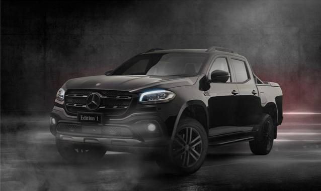 奔驰X特别版官图曝光 霸气“黑武士”风格