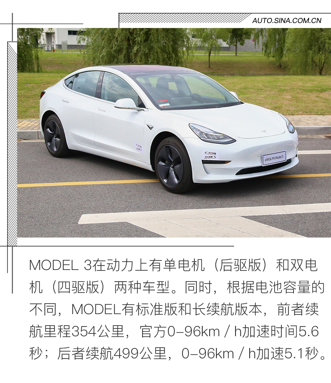 特殊的对决 名爵6新能源对比MODEL 3