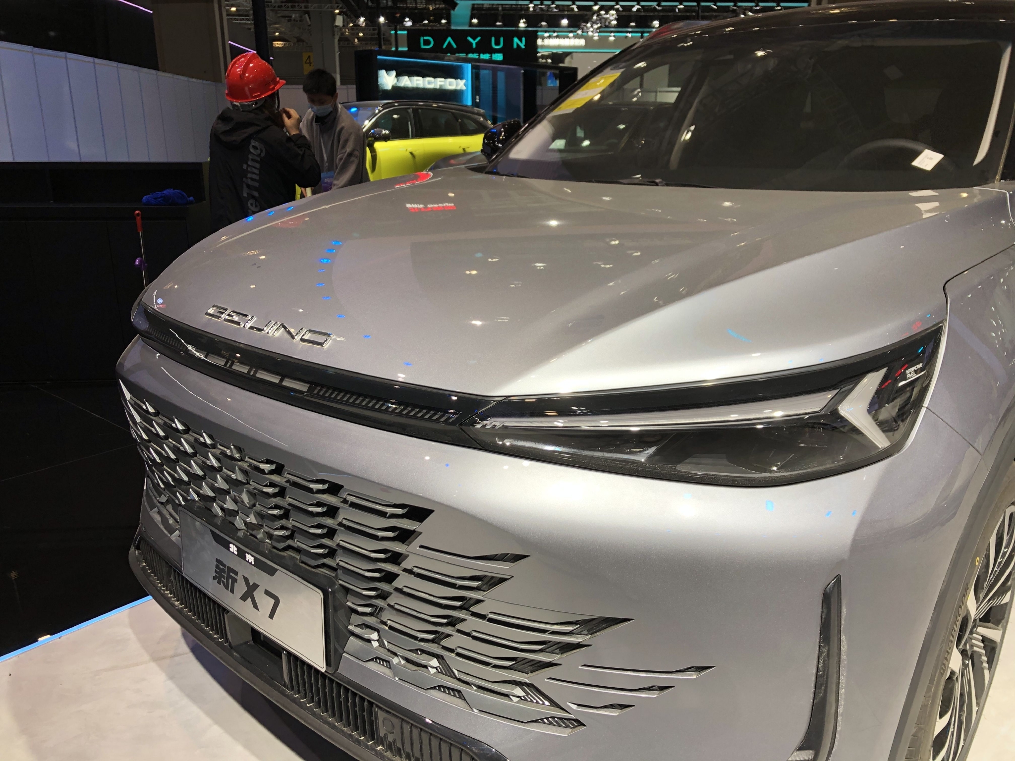 2023上海车展探馆:北京汽车新X7等车型亮相