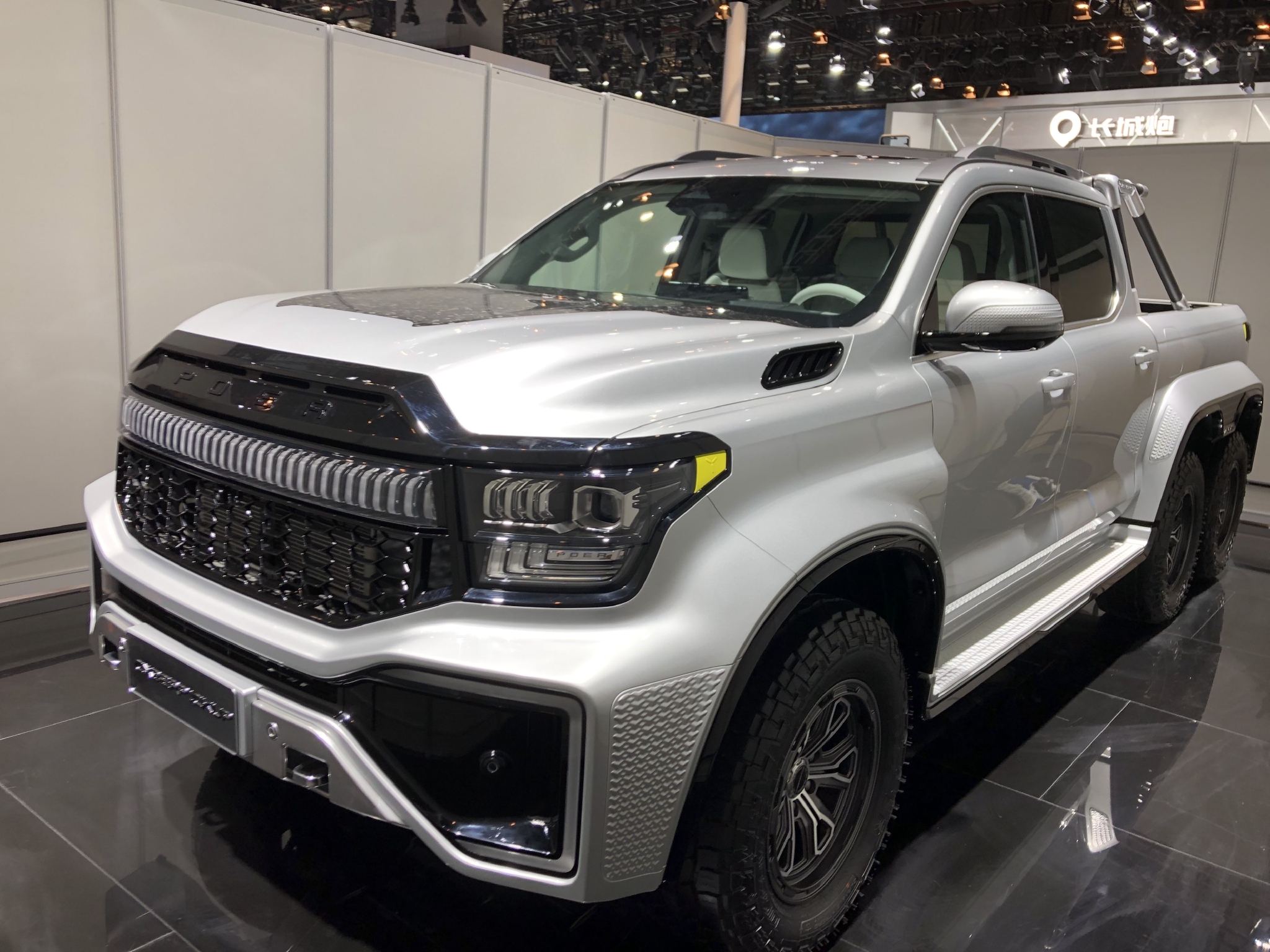 2023上海车展:长城炮6X6、山海炮PHEV等亮相