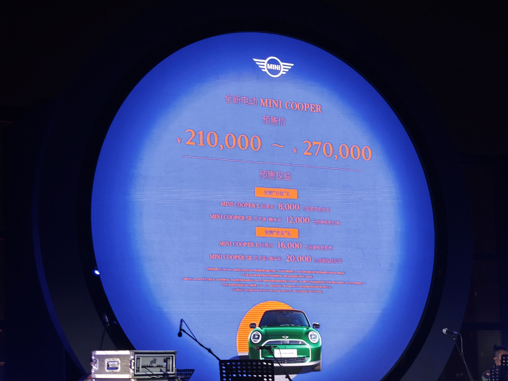 2024北京车展:全新MINI COOPER纯电家族开启预售