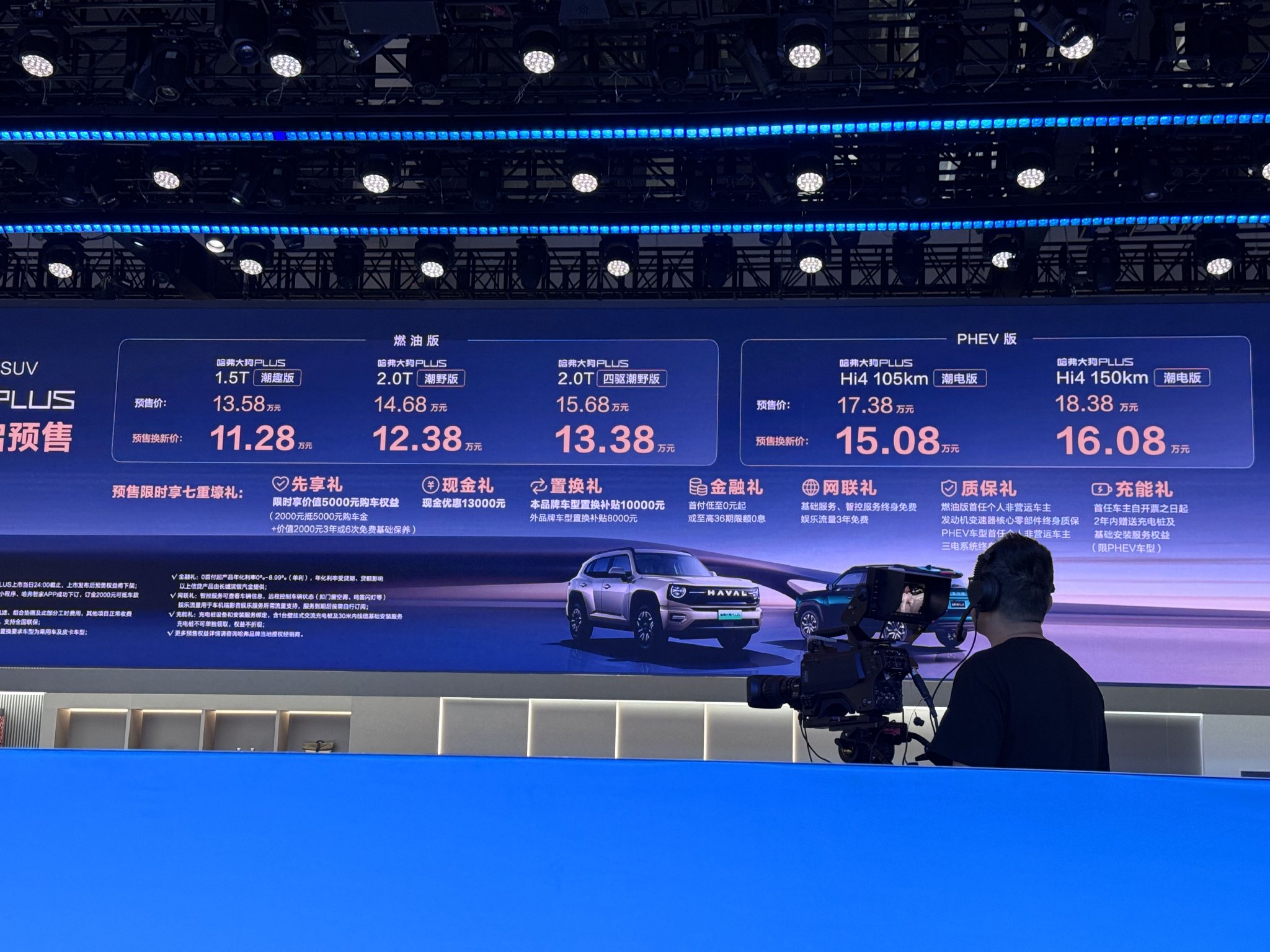 2025成都车展:哈弗大狗PLUS预售换新价11.28万起