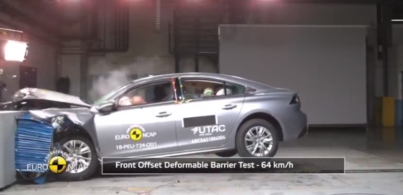 够不够安全？2019款标致508碰撞测试