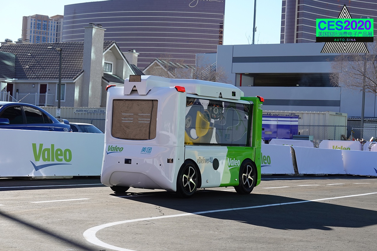 2020CES：法雷奥送餐机器人被美团青睐 自动货车能跟人走