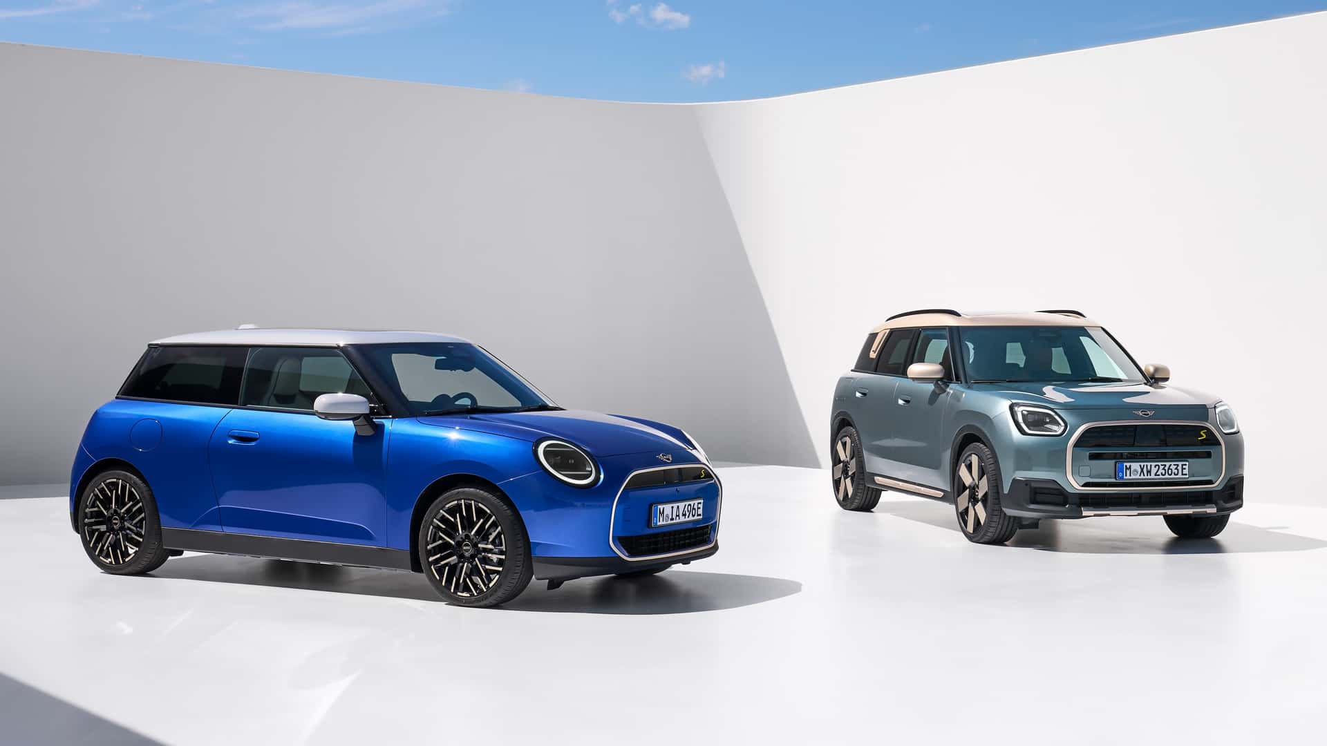 2023慕尼黑车展：全新电动MINICooper/Countryman全