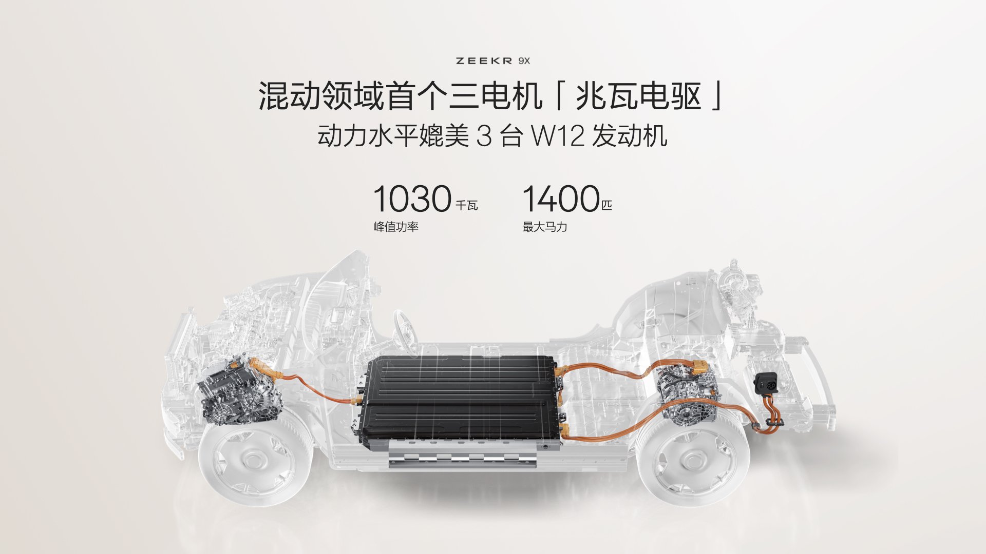 极氪发布豪华电混专属架构浩瀚-S 极氪9X更多技术细节公布
