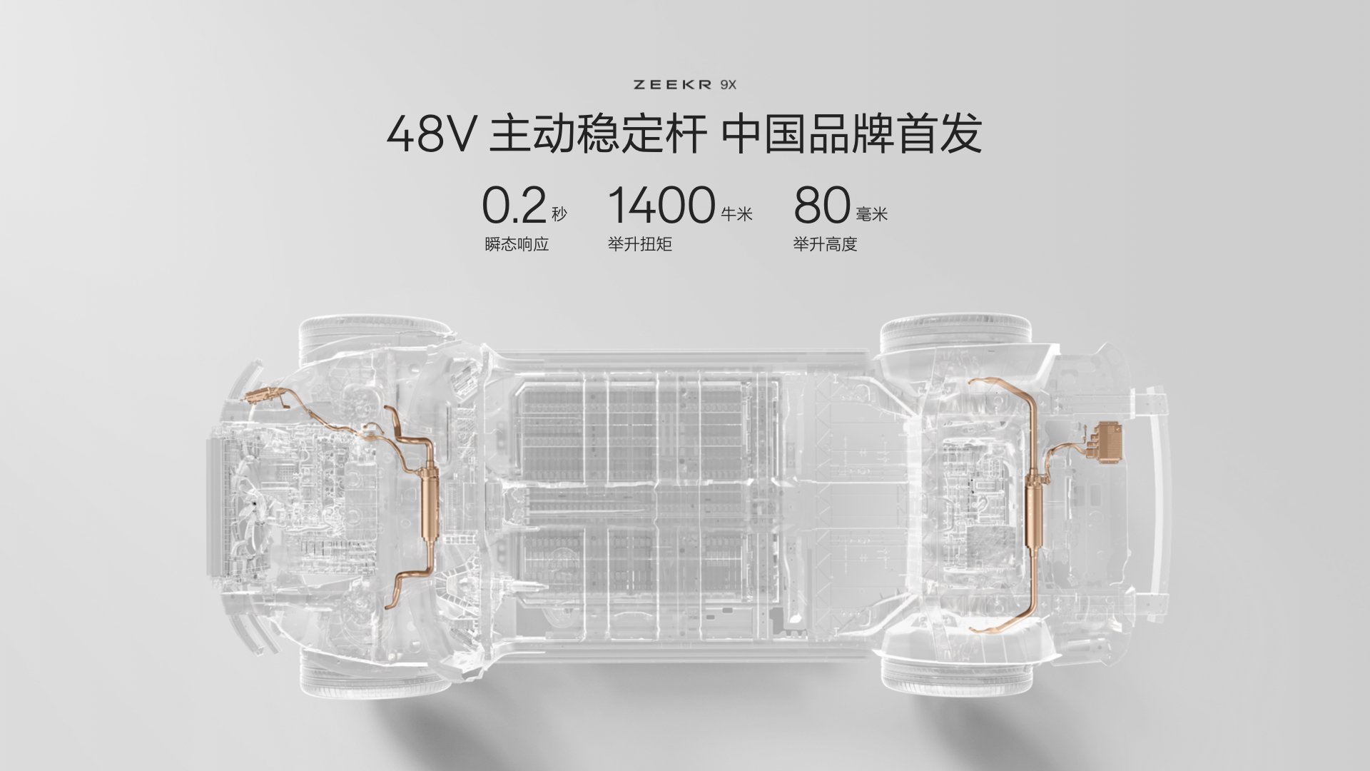 极氪发布豪华电混专属架构浩瀚-S 极氪9X更多技术细节公布