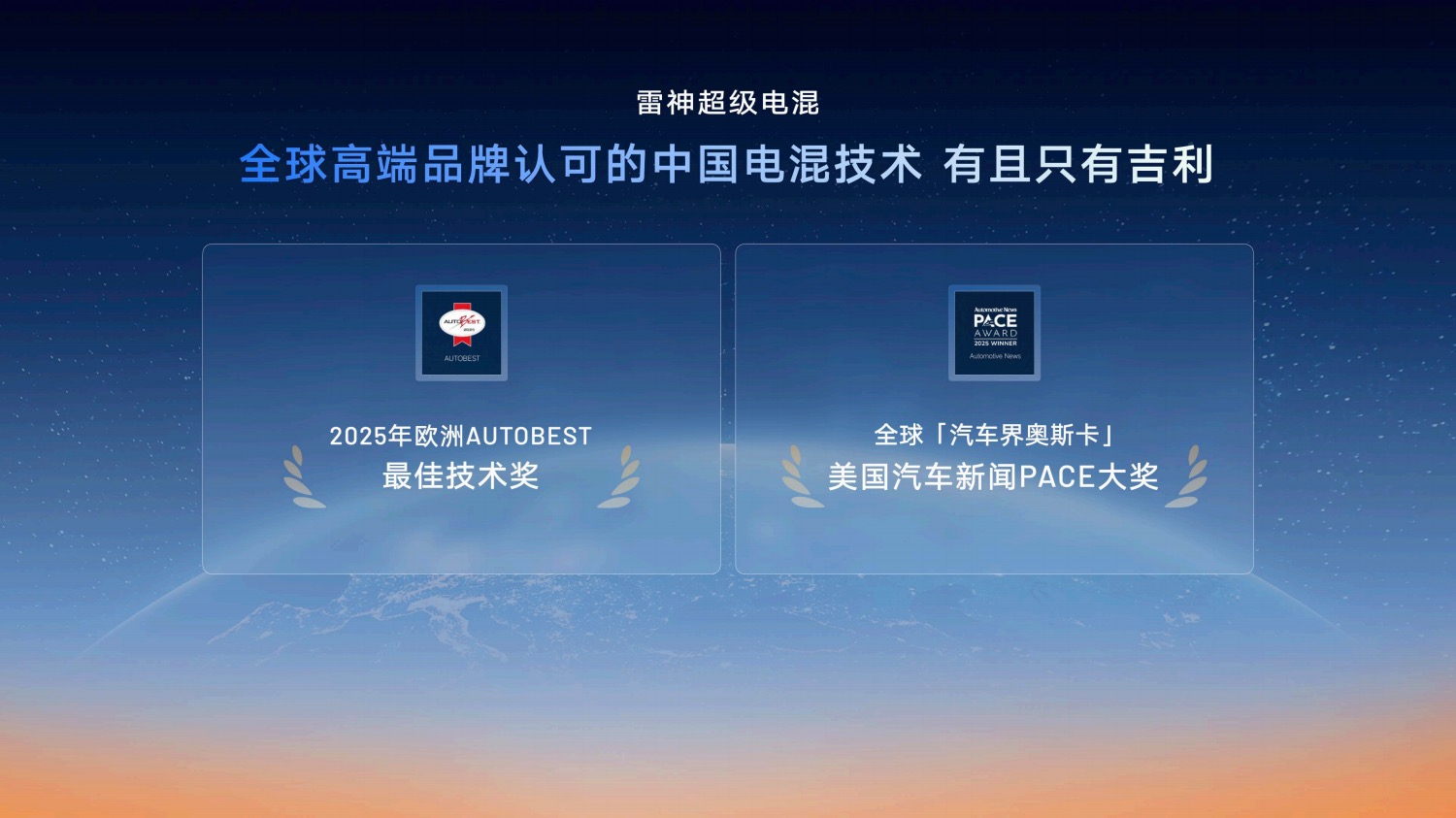 动力与油耗兼得 吉利发布星睿AI云动力2.0