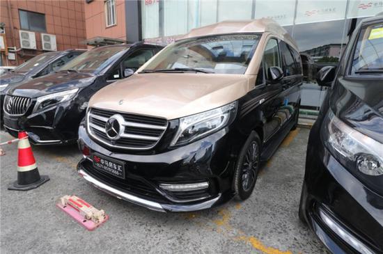 绍兴奔驰商务车新款国六V260LMPV销售促