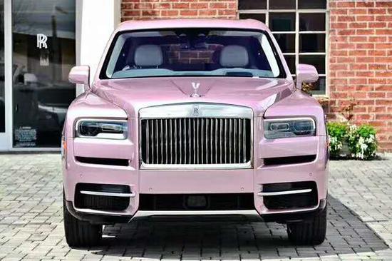 劳斯莱斯库里南之粉色少女心夏末大促销