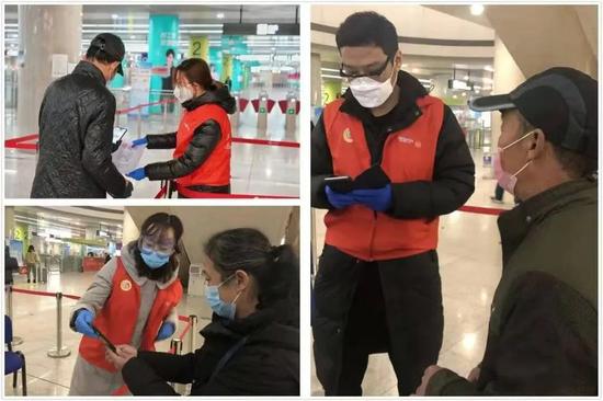 天津地铁车站里的“一抹红”(来源:天津地铁运营)