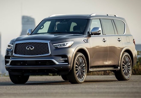 2022款英菲尼迪QX80现到港配置颜色可选