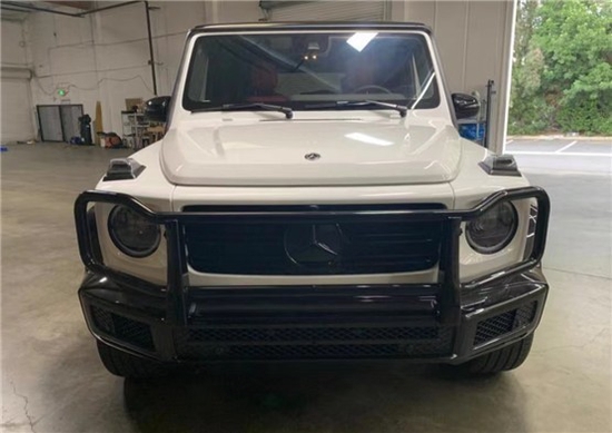 21款奔驰G550国六现车报价硬朗车身造型