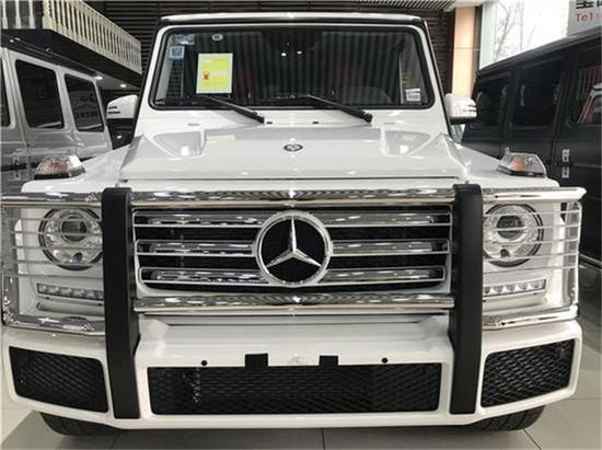 19款奔驰G550 内饰豪华外观气派手续全