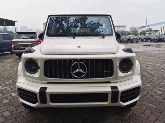 进口20款奔驰G63现车高格调港口优惠5万