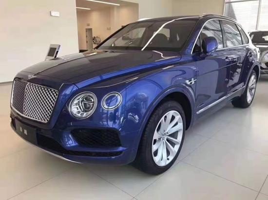 优惠让利20万2019款宾利添越现车集中营