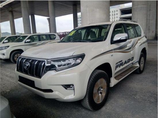 19款霸道4000两气天窗17轮后挂版促销优