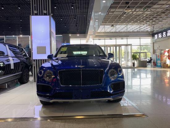 2019款宾利添越实拍与配置详解天津现车