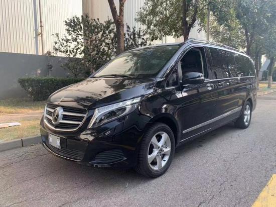 平行奔驰V250纯进口商务车天津港降价