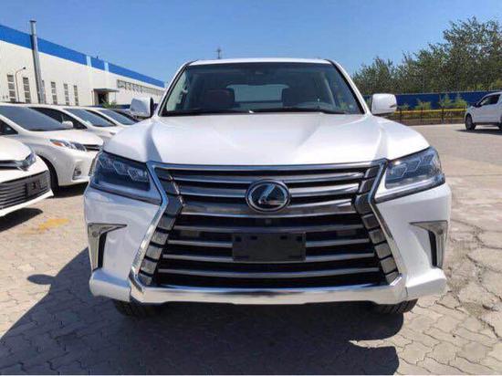 2019款雷克萨斯lx570现车到店 价格美丽