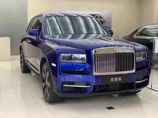 19款劳斯莱斯库里南天津港现车最新售价