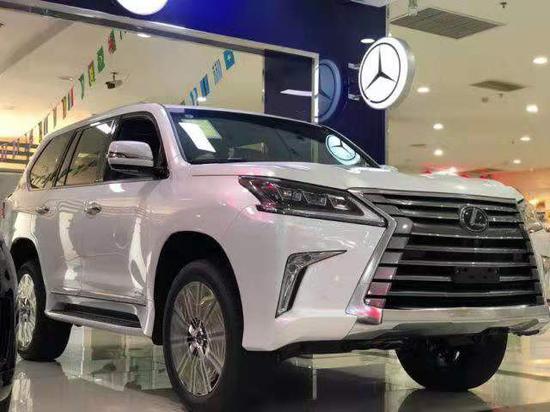 19款雷克萨斯570现车行情 市场最新售价