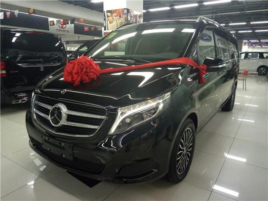 19款进口奔驰V250改装商务车最新价格