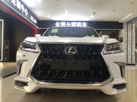 20款雷克萨斯LX570 天津港现车特价促销