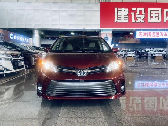 20款丰田塞纳墨版两驱XLE真皮商务车价格