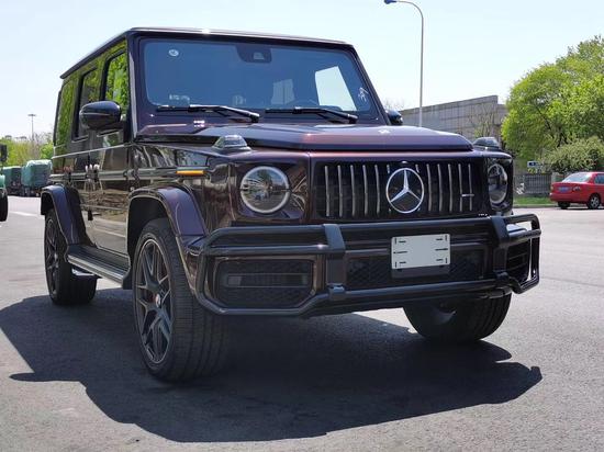 网红神车菱角分明新一代美规版奔驰G63