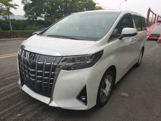 丰田埃尔法3.5津港最新售价台版优惠中