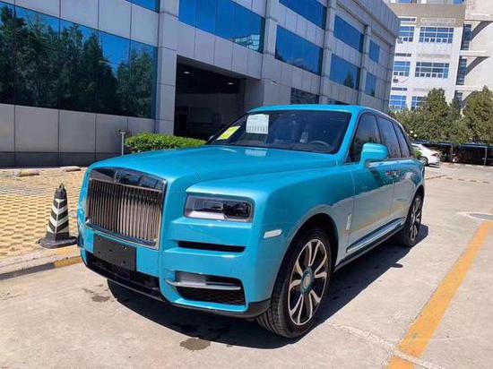 劳斯莱斯库里南与你尊享城市的繁华