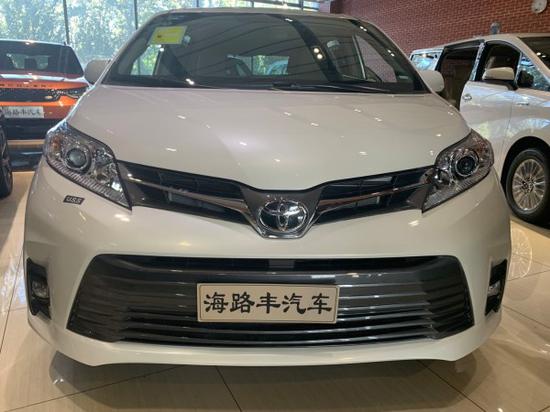 2020款丰田塞纳两驱XLE特惠2021款预售
