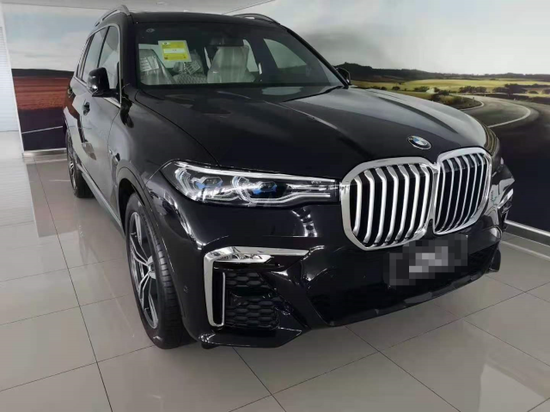 2020款宝马X7现车降价行情 超大空间SUV