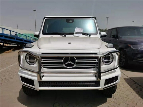 21款奔驰G550美规报价白黑国六现车实拍