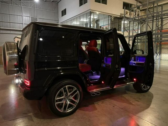 2021款奔驰G63最新报价前脸造型更加个性