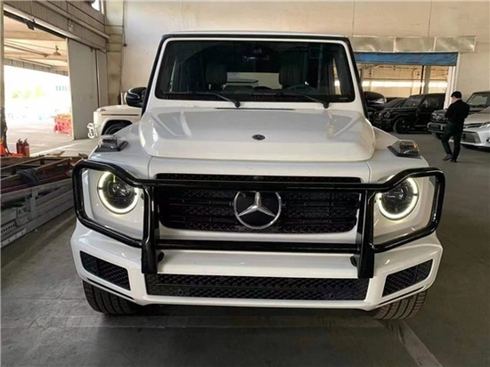 21款奔驰G550现车报价 气场很强时尚风格