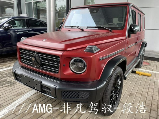 21款奔驰G500 拥有前沿科技和易操作性