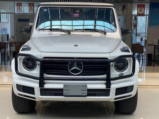 2021款奔驰G550天津港现车价格优惠折扣