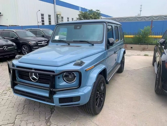 2021款奔驰G550现车报价 港内现车售全国