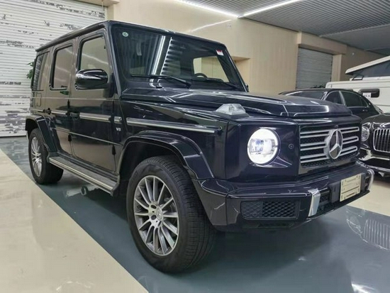 2021款奔驰G500津港展位现车优惠10万起