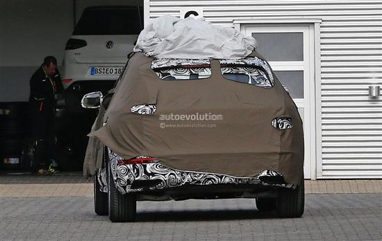 新一代奥迪Q3谍照曝光 或2017年9月亮相