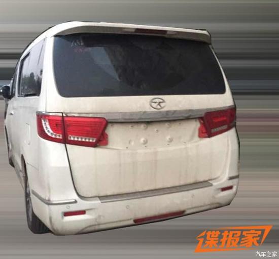 最新家族式前脸 曝江淮瑞风M6测试谍照