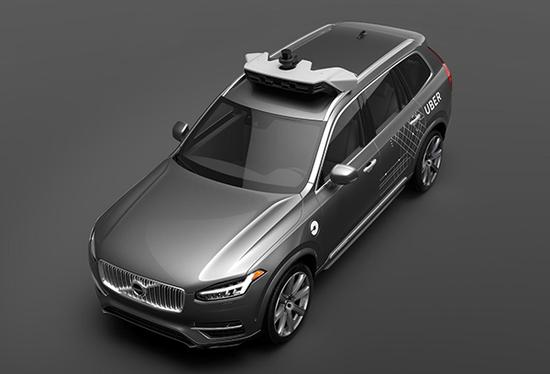 基于沃尔沃XC90改装的自动驾驶出租车 基于沃尔沃XC90改装的自动驾驶出租车