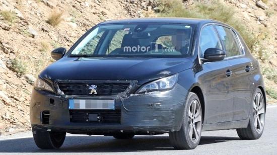 或巴黎车展发布 标致新款308谍照曝光